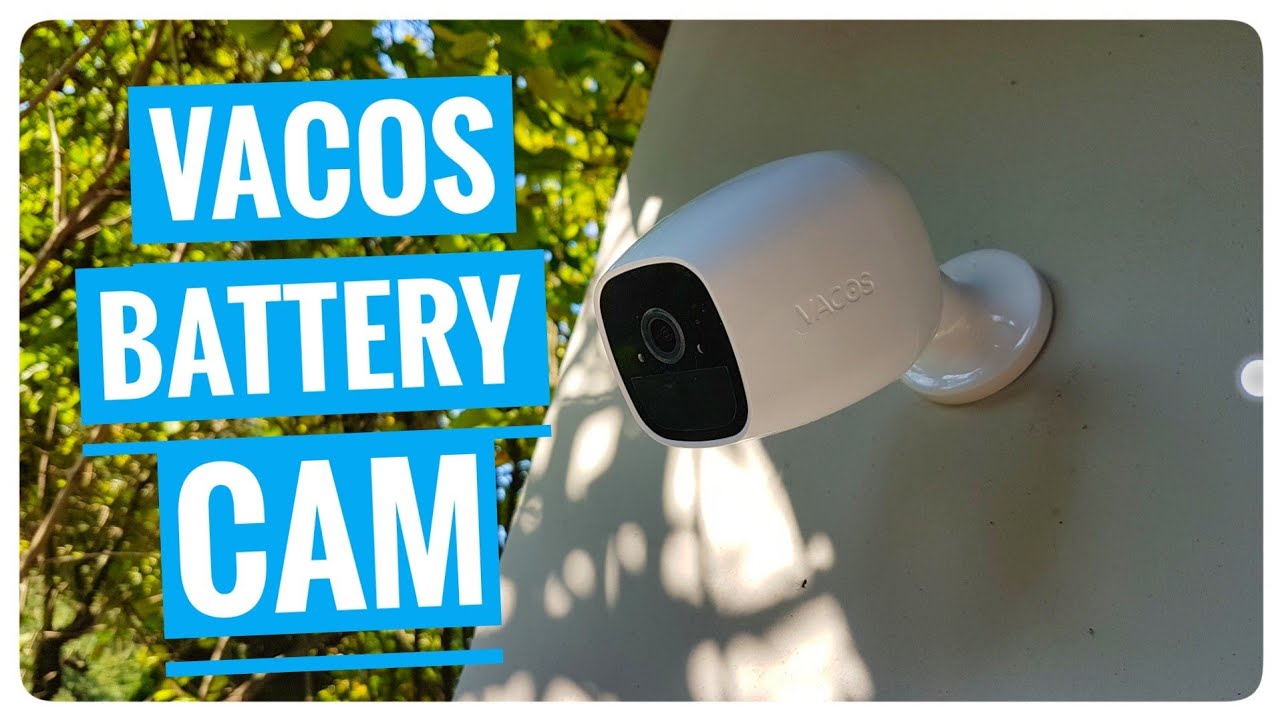 Akumulatorowa kamera  bezpieczeństwa, zewnętrzna, wodoszczelna - VACOS IR - Black Friday