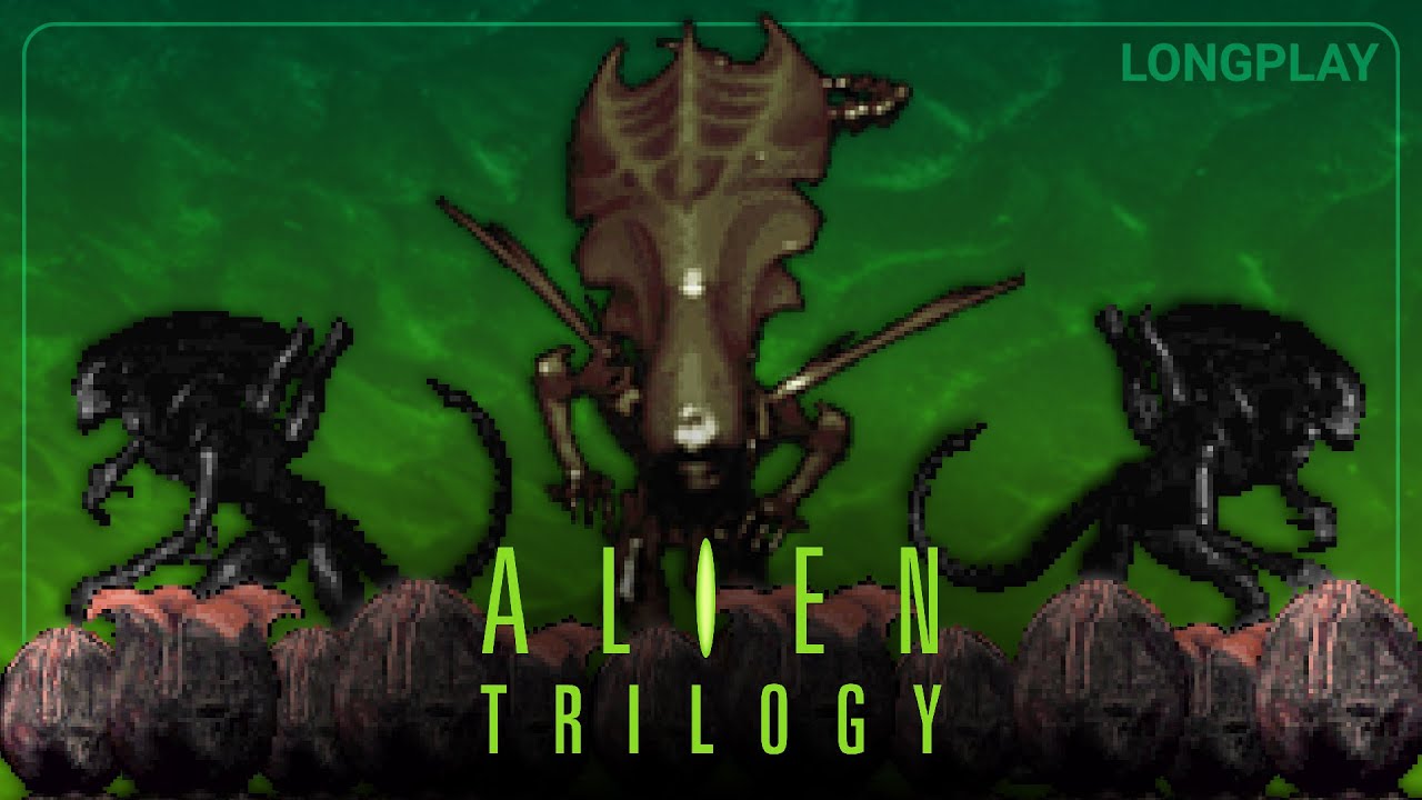 Alien Trilogy (PSX) • Xenomania 100%* • Longplay 4K UHD