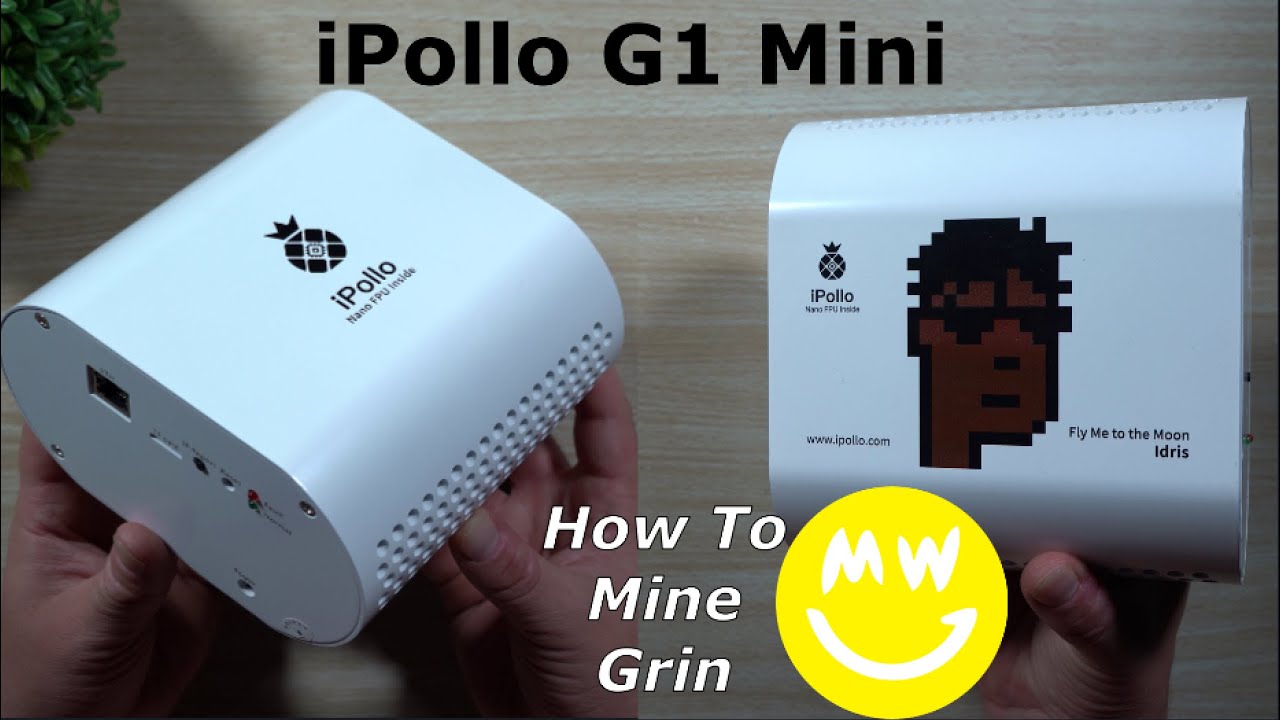 iPollo G1 mini $Grin Miner - Review, Setup & 7 Day Profits