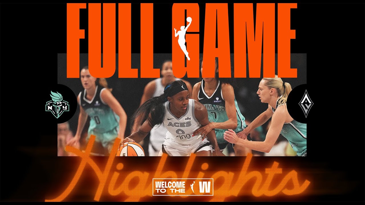 Las Vegas Aces vs. New York Liberty | FULL GAME HIGHLIGHTS | July 8, 2025
