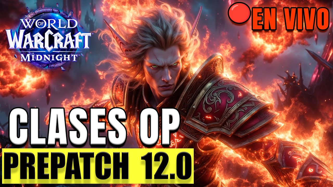 🔴 EN VIVO: REGRESANDO WoW: PREPATCH 12.0 ¿Clase más ROTA ilvl bajo?