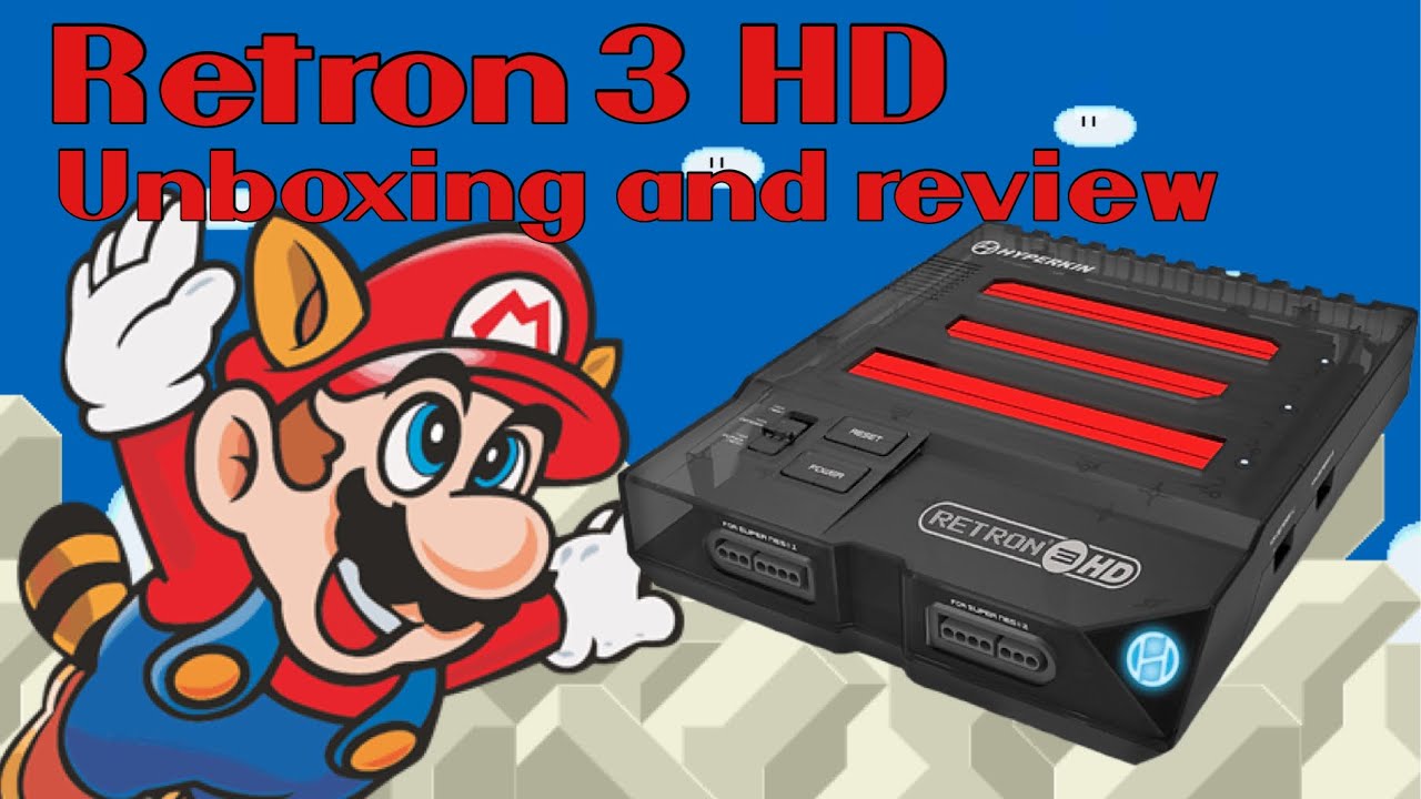 Hyperkin Retron 3 HD unboxing and review.