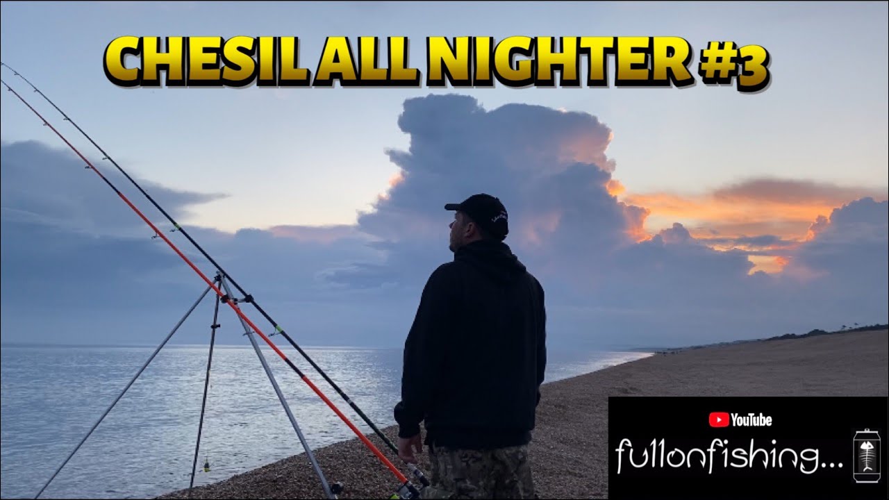 ALL NIGHT Sea Fishing at ABBOTSBURY CHESIL BEACH! Hardest session Ever! UK Angling 2021 DORSET