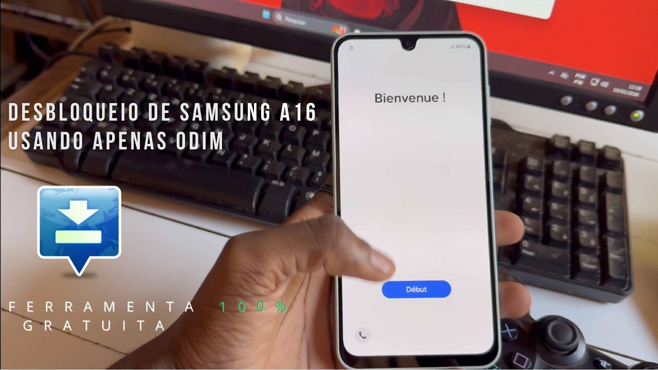 Você Sabia Que Da Pare Desbloquear Seu SamsungA16/A15 Usando Apenas Odim😱(100% GRÁTIS!)