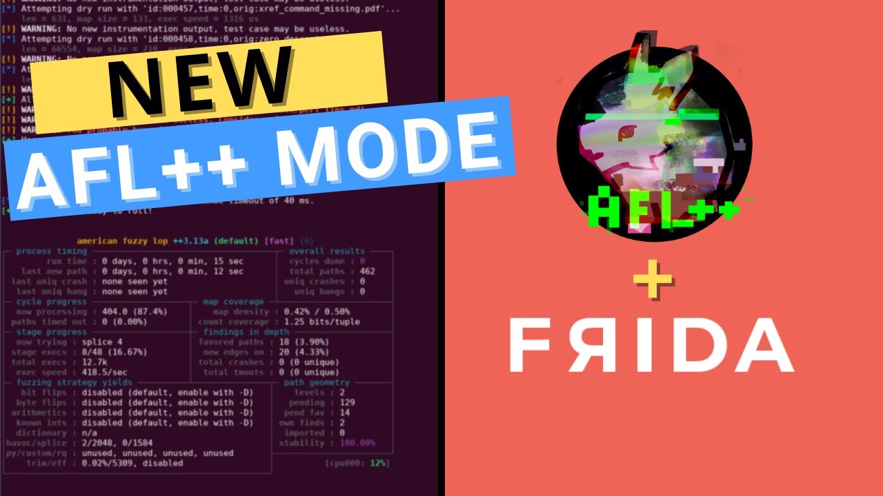 Blackbox Fuzzing #4: New AFL++ FRIDA mode, How it Perform against QEMU mode?