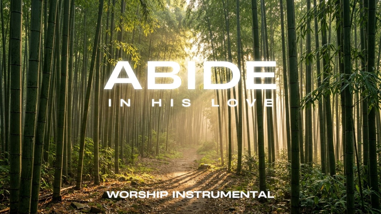 ABIDE in His Love 🤍 | Soaking Worship Instrumental for Prayer, Devotion & Deep Peace