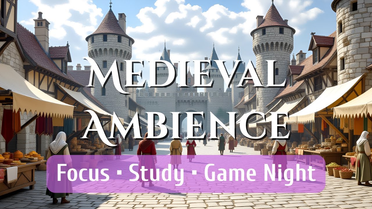 Carcassonne - Средневековая атмосфера | Фоновая музыка для настольных игр, работы и учёбы