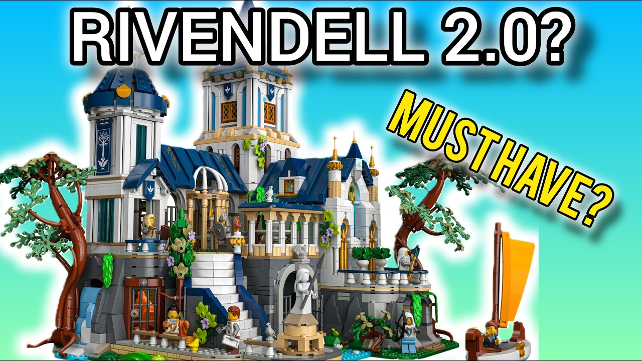 BrickLink Just Announced A 4,000 PIECE Castle! | The Elven Citadel First Look