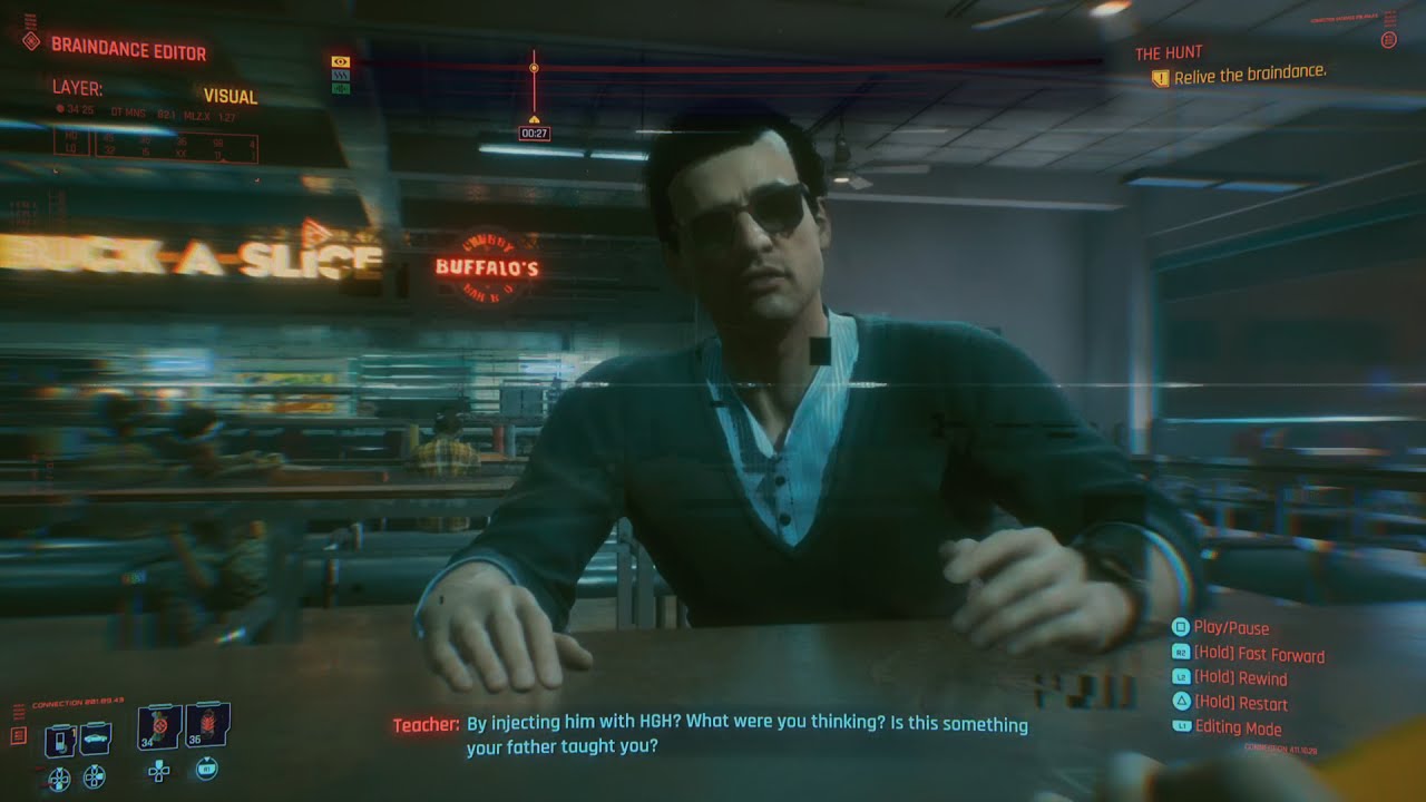 Braindance Walkthrough - The Hunt - Cyberpunk 2077