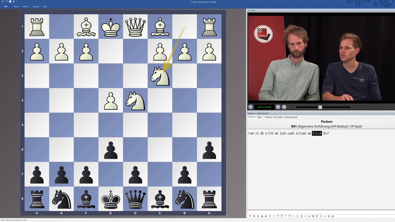 Baldauf / Seyb - Der Paulsen-Sizilianer