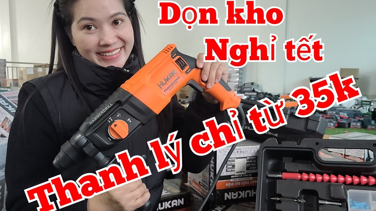 XẢ LỖ MỌI MẶT HÀNG.DỌN KHO GIẢM GIÁ BÁN CHỈ TỪ 35K.MÁY MÓC,ĐỒ NGHỀ RẺ BẤT NGỜ.