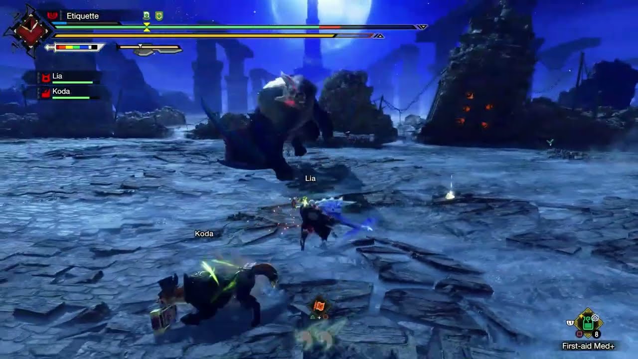 Hazard Lucent Nargacuga Tail Slam | MHR : Sunbreak TU4