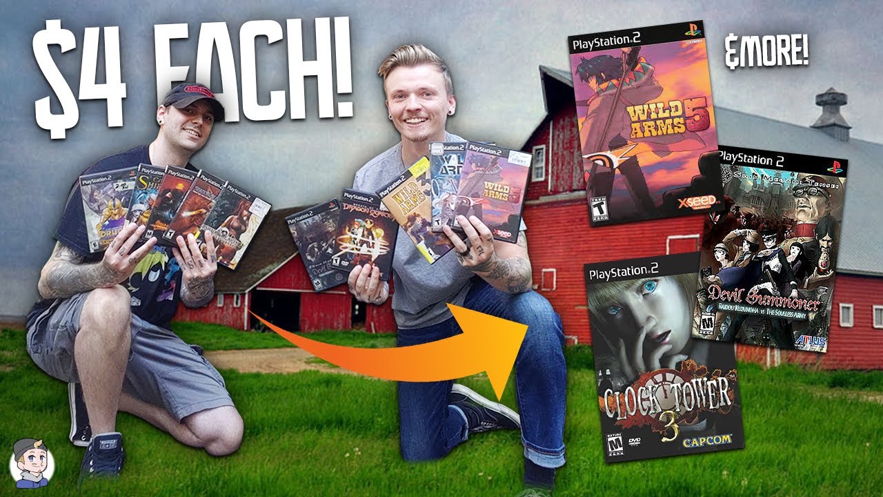 He Said All RARE PS2 RPG's are $4 EACH! | Game Hunting w/ Collectors Luck