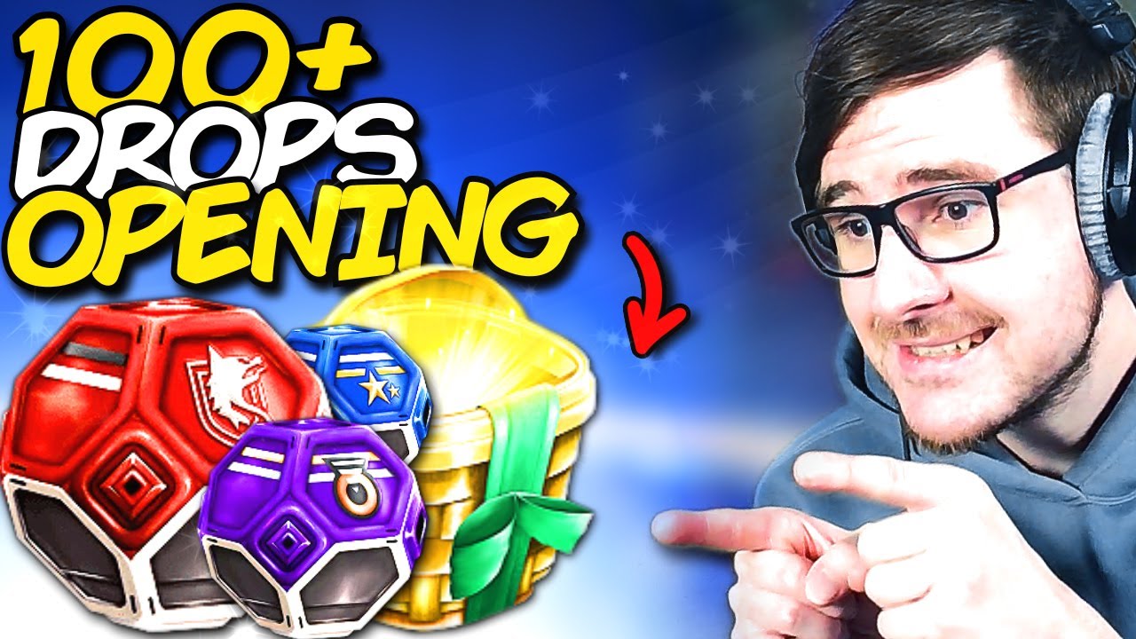 ICH ÖFFNE 100+ DROPS & GOLDENE DROPS... 🤯 Rocket League Opening