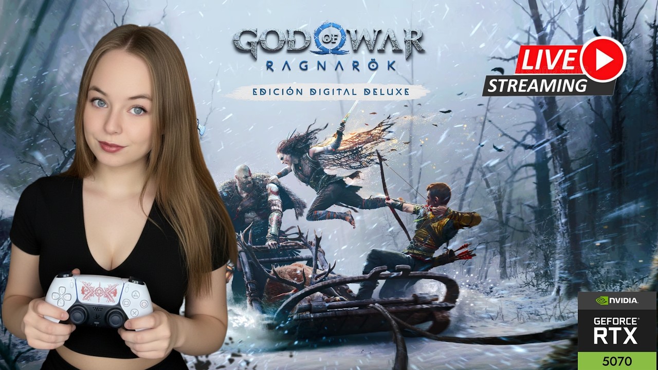 Continuamos con God of War Ragnarok en modo Dame un equilibrio ! !