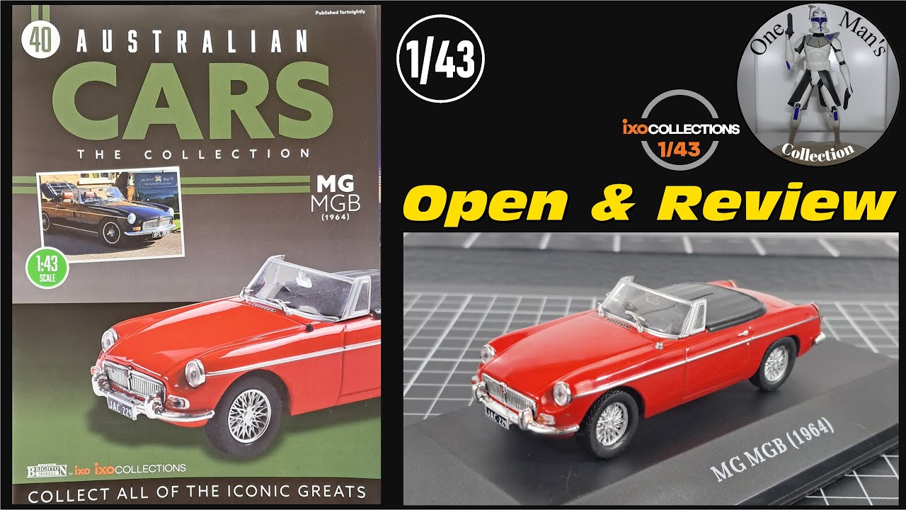 Australian Cars The Collection Magazine #40 - MG MGB (1964) - IXO Collections