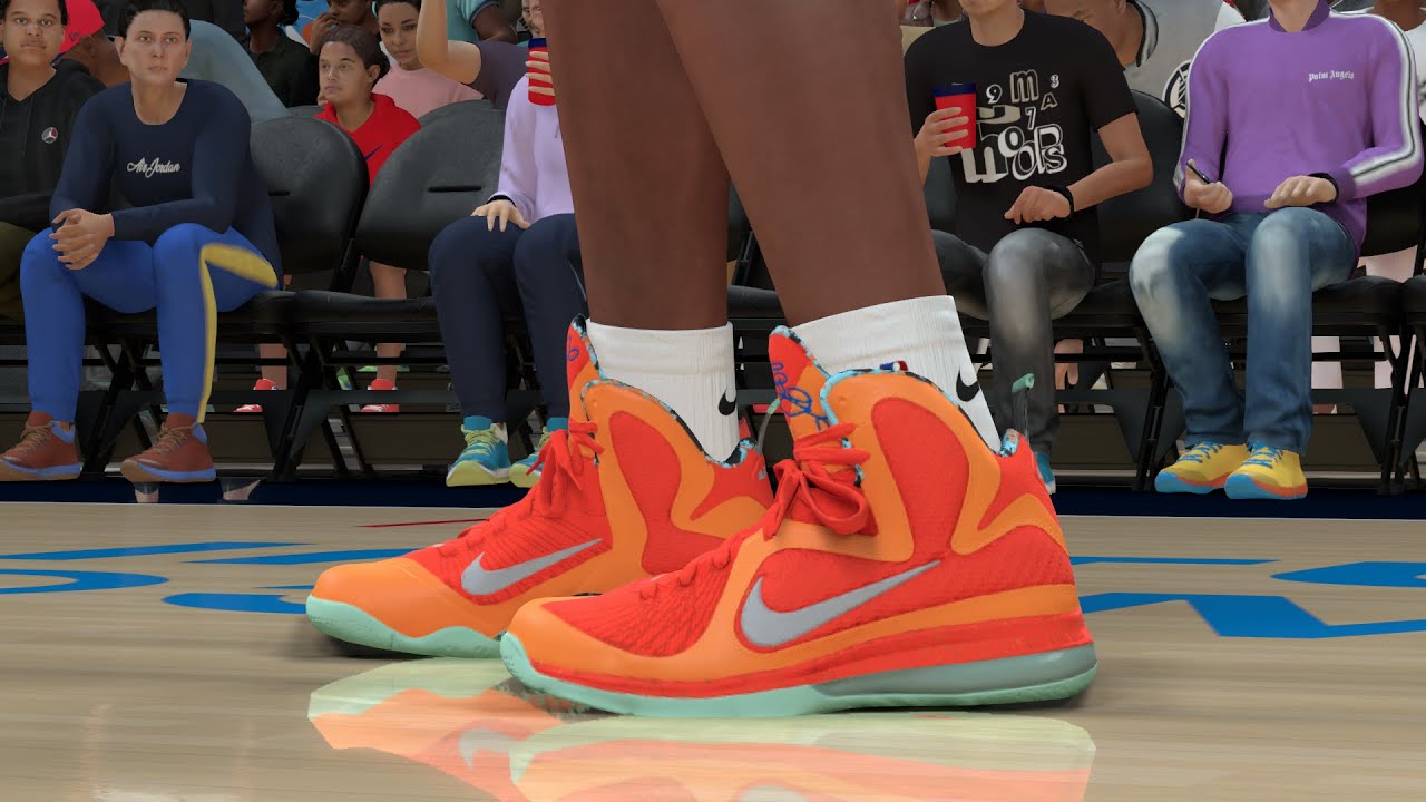 Создатель кроссовок NBA 2K26 — Nike LeBron 9 «All Star / Big Bang»