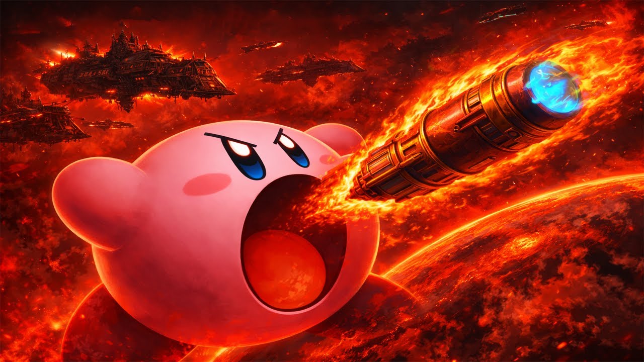 What If Kirby Appeared in Warhammer 40k?