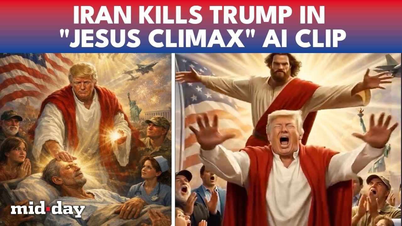 Iran SLAUGHTERS Trump? 'Jesus Climax' Video SHOCKS World as Pope Leo XIV Clash EXPLODES | Watch
