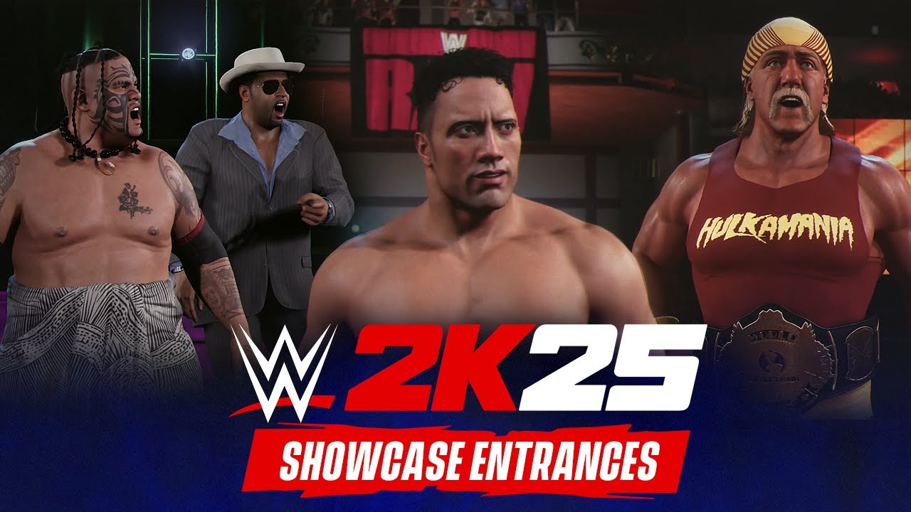 WWE 2K25: 2K Showcase Entrances! (New Legend Models & Classic Attires)