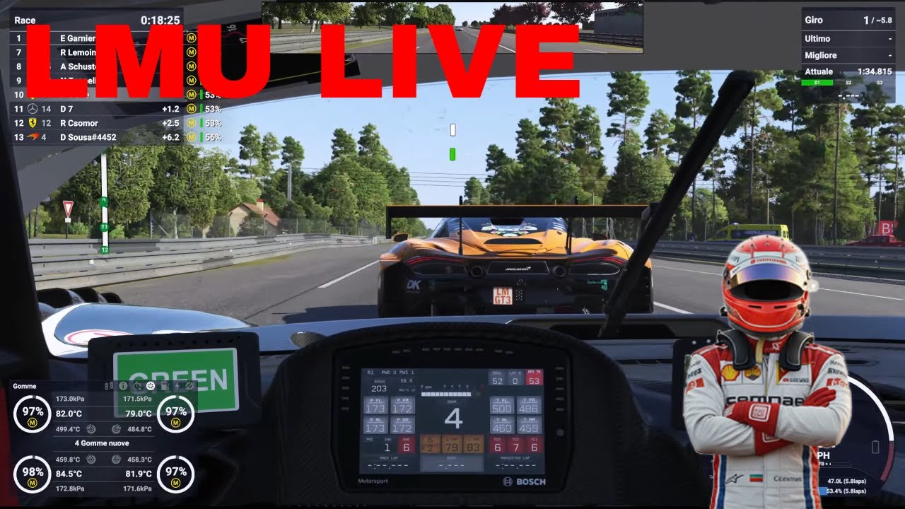 SORPASSI AL LIMITE!🔥 Le Mans Ultimate Multiplayer🏁