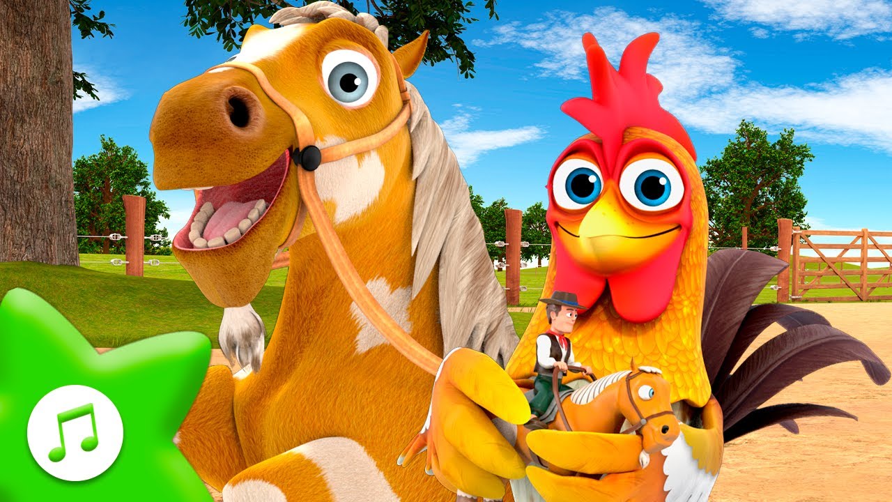 Zen&oacute;n & Percher&oacute;n 🐎🧑🏻&zwj;🌾 Canci&oacute;n de la Granja 🐔 La Granja de Zen&oacute;n - Canciones Infantiles