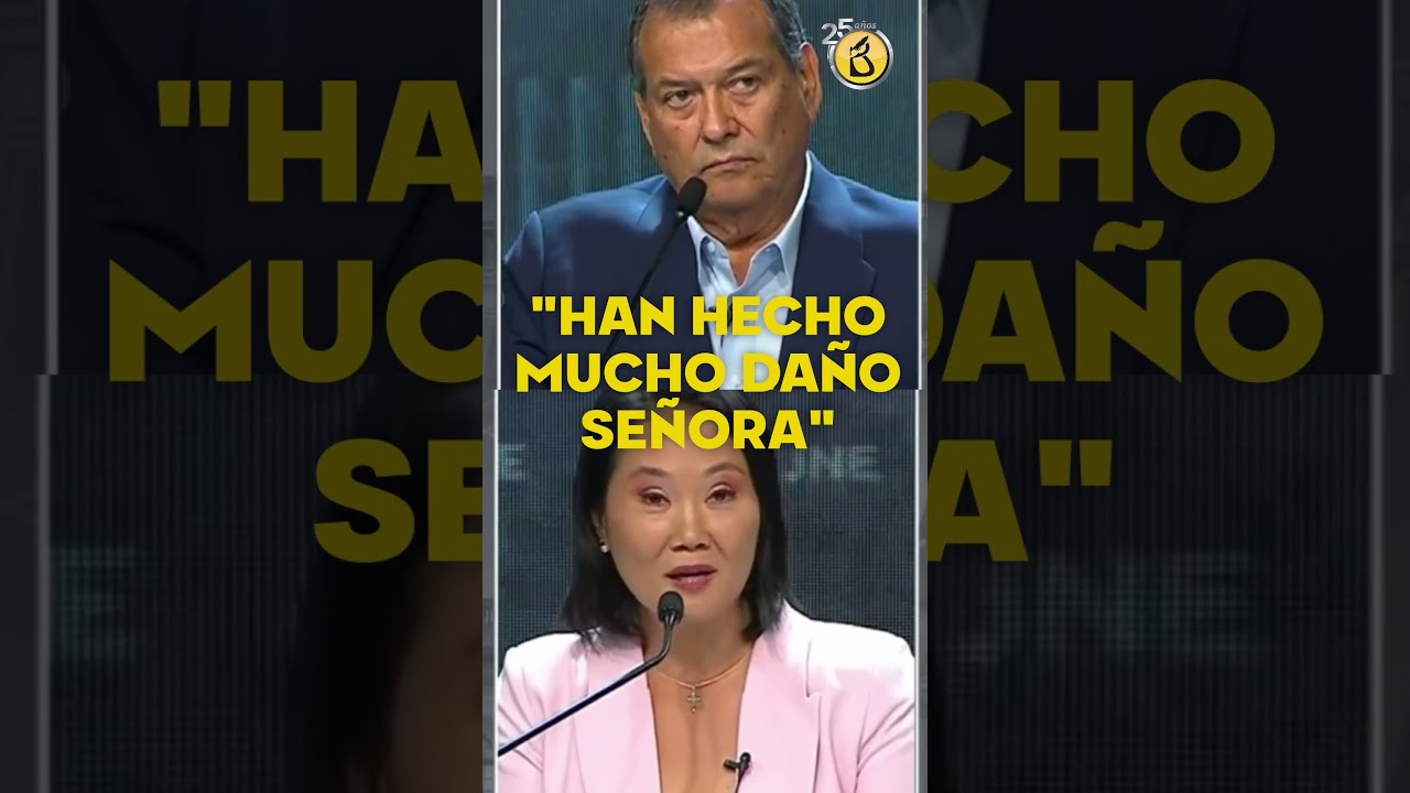 JORGE NIETO CONFONTA CARA A CARA a KEIKO: 