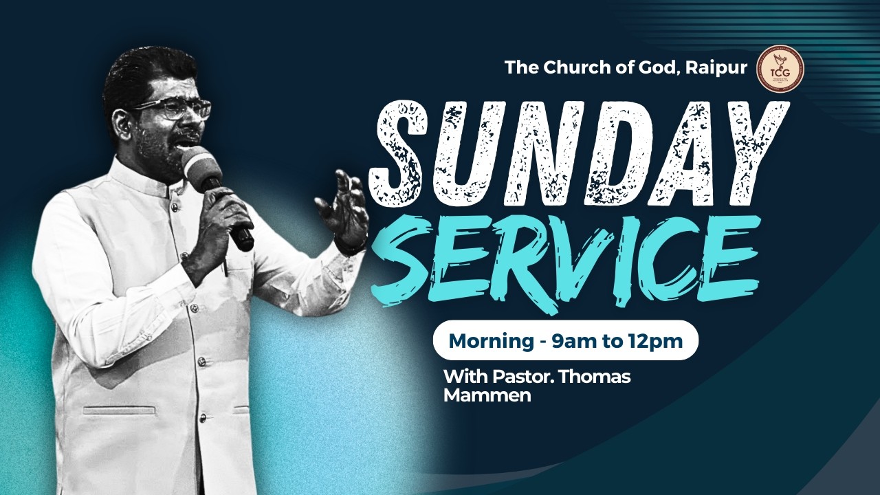 Live Sunday Service from The Church of God, Raipur | march 8 , 2026 |