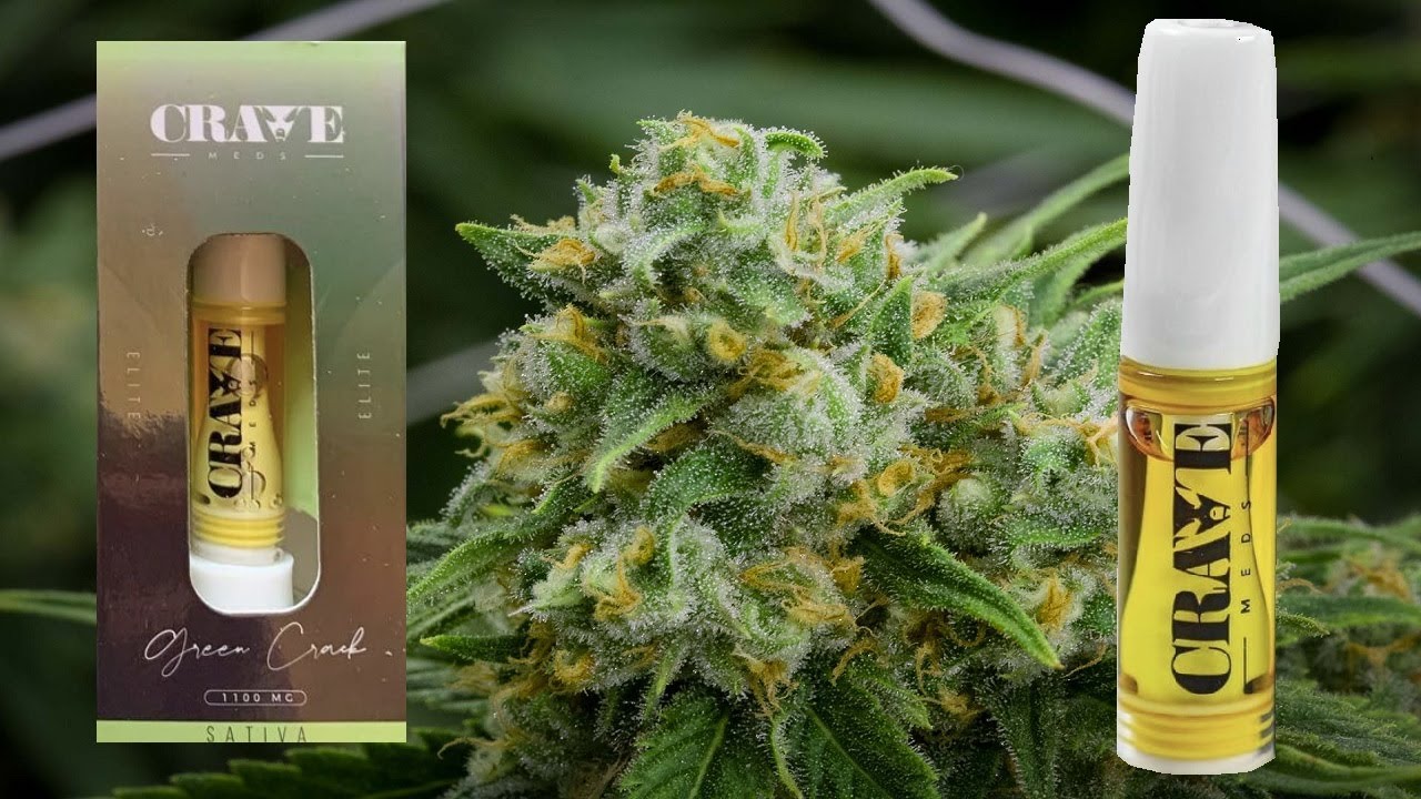 Crave Meds - Green Crack - Sativa