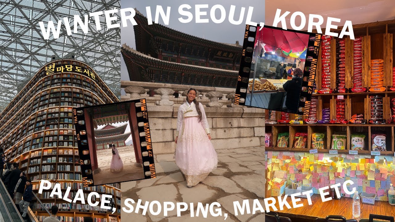 SEOUL VLOG 🇰🇷 Gyeongbokgung Palace, Shopping, Namdaemun Market etc | Kaiauna Tiumalu