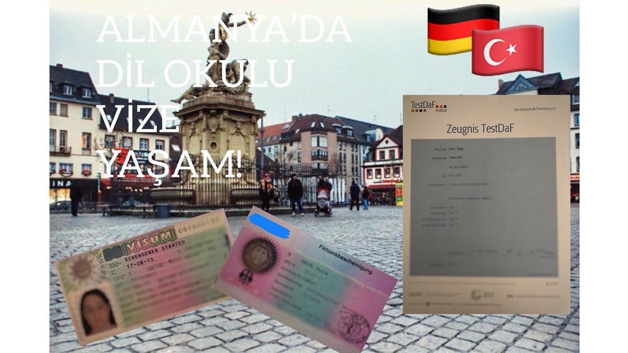 ALMANYA'DA DİL KURSU - ÜNİVERSİTE - VİZE - YAŞAM - TESTDAF SINAVI
