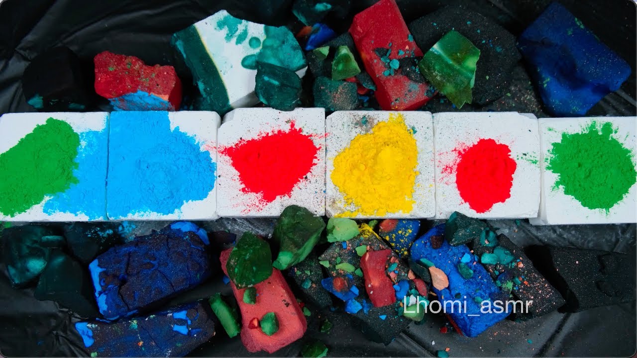 Assortment of Dyed and Fresh Gymchalk Nicknacks