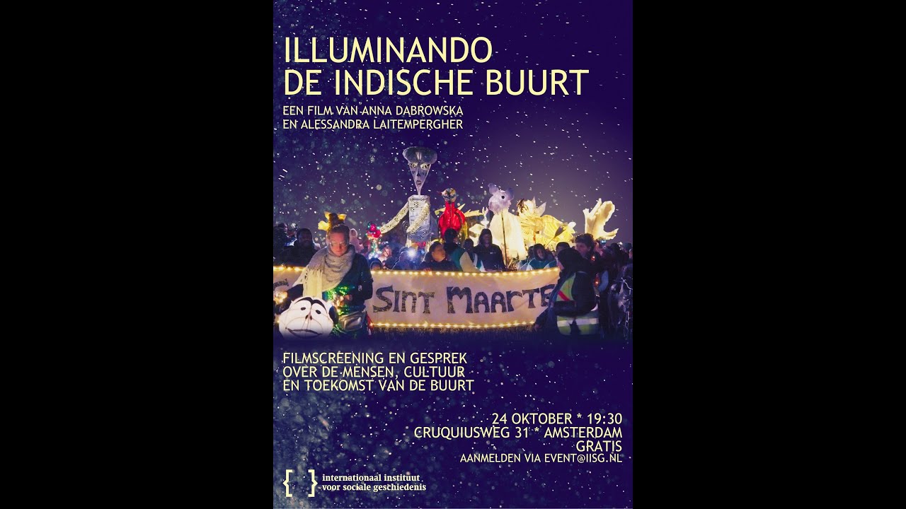 Illuminando de Indische Buurt - gesprek op het IISG