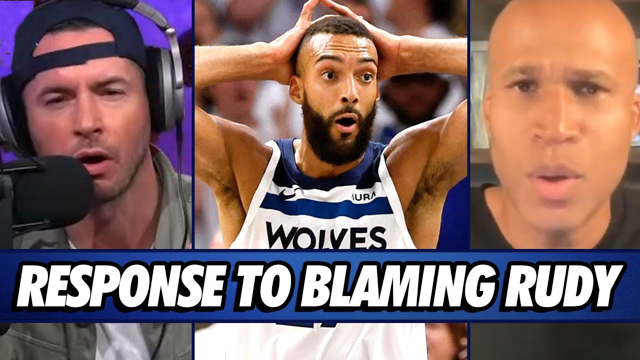 RJ and JJ Fire Back at People Blaming Rudy Gobert for Jokic's Performance