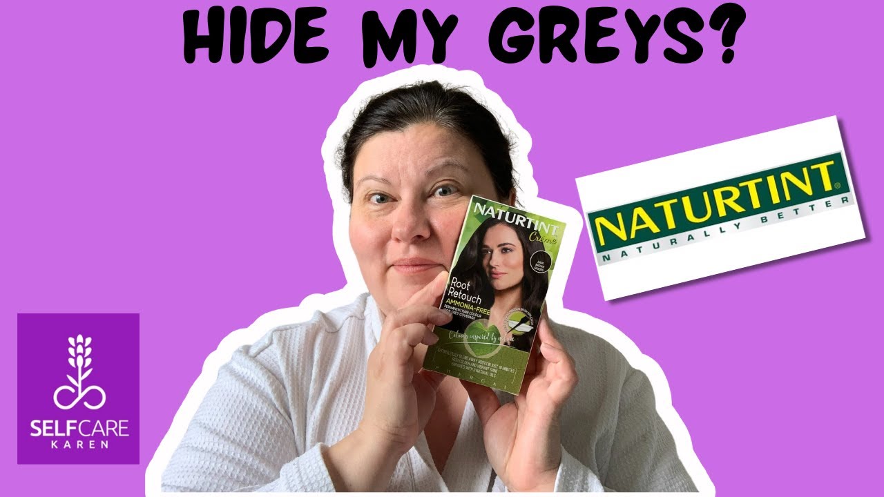 Naturtint Crème root retouch dark brown review 💜 “natural” hair dye 💜 Selfcare Karen