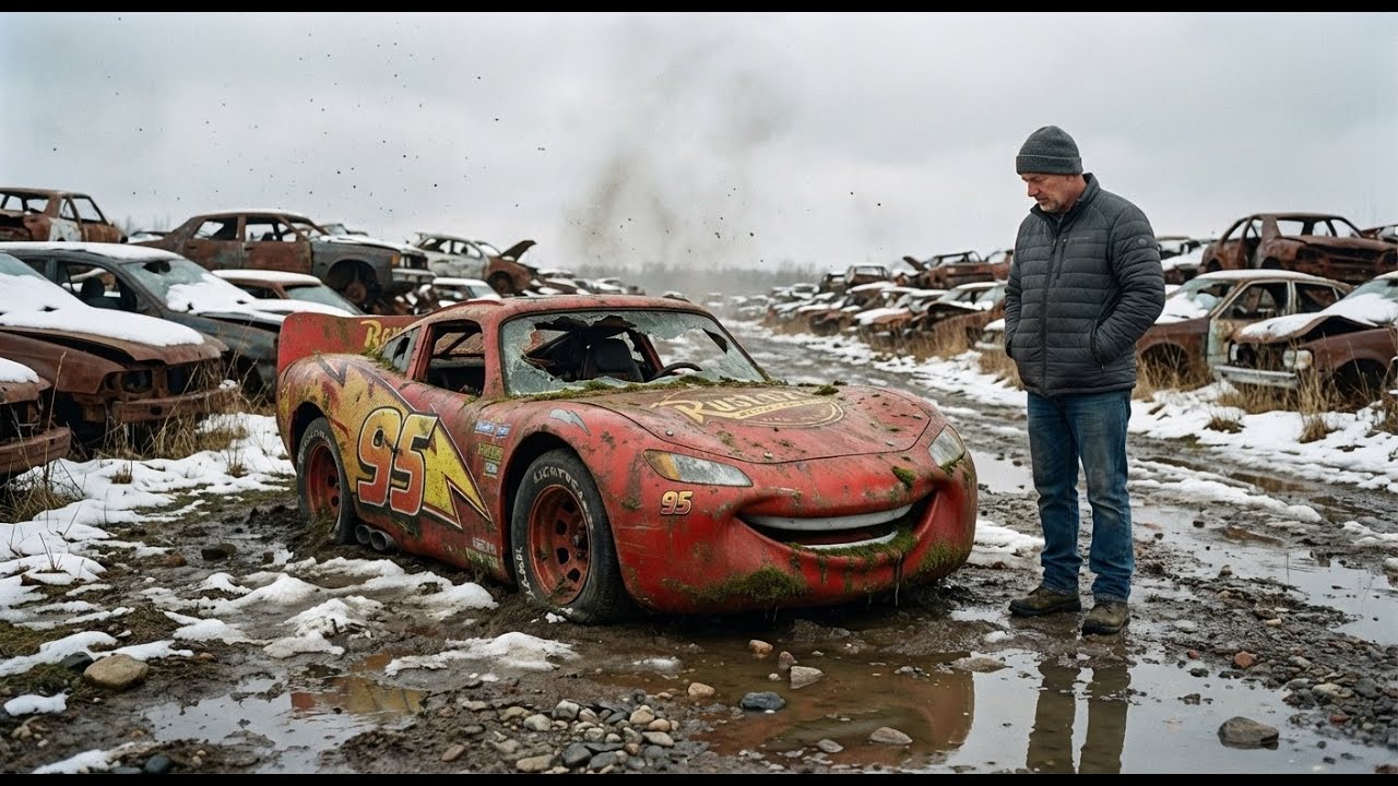 Restoring Completely Burned Lightning McQueen ($300 DEAL) | FULL ASMR PROCESS