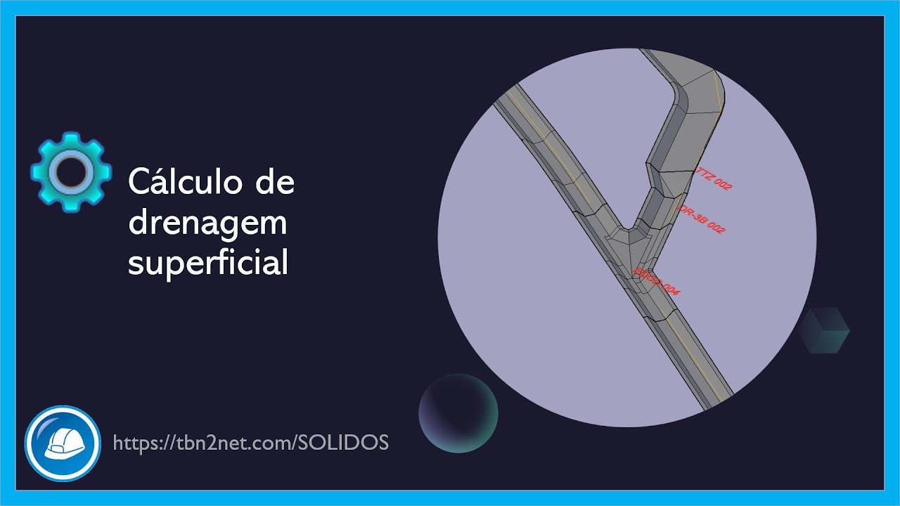 Dimensionamento de rede de drenagem superficial