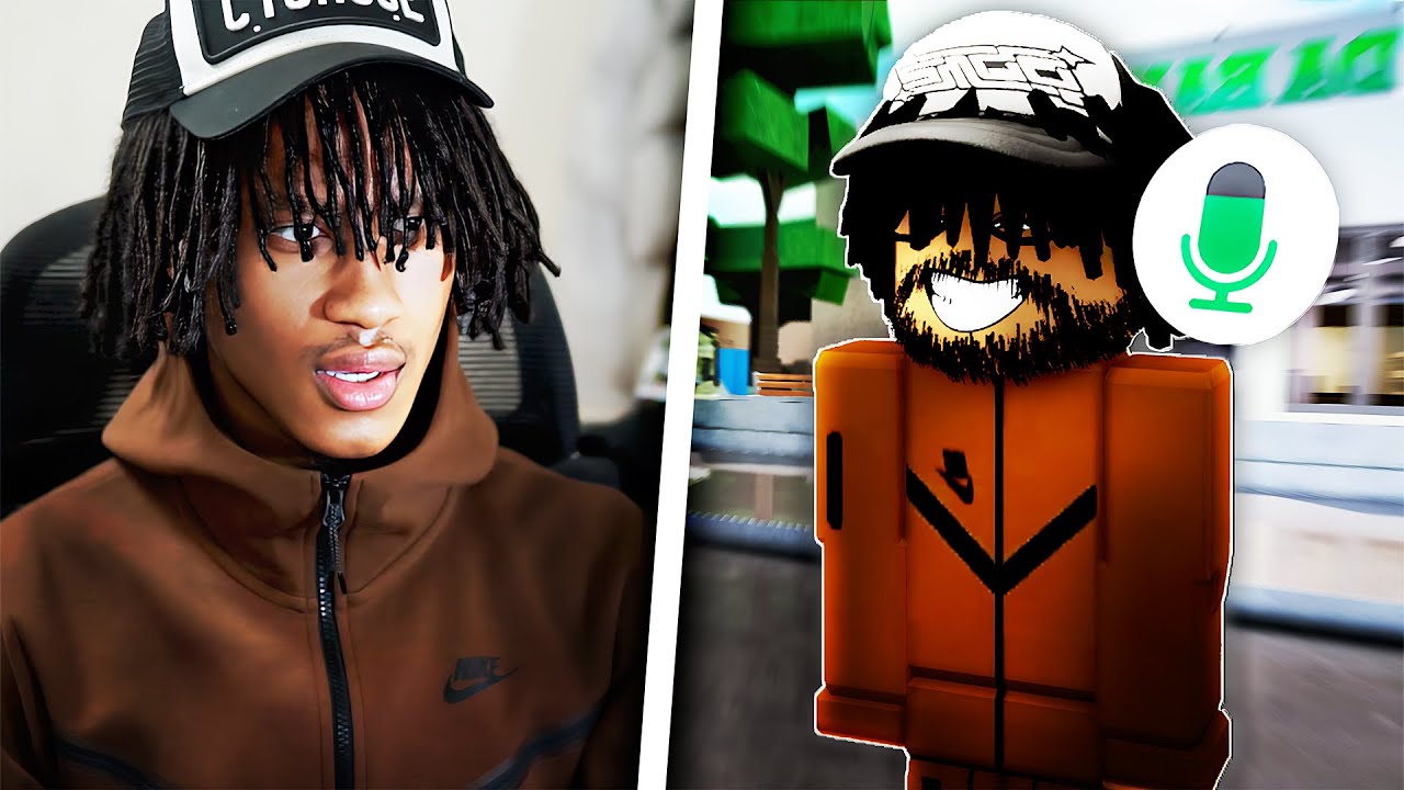 DRESSING AS MYSELF IN ROBLOX DA HOOD!