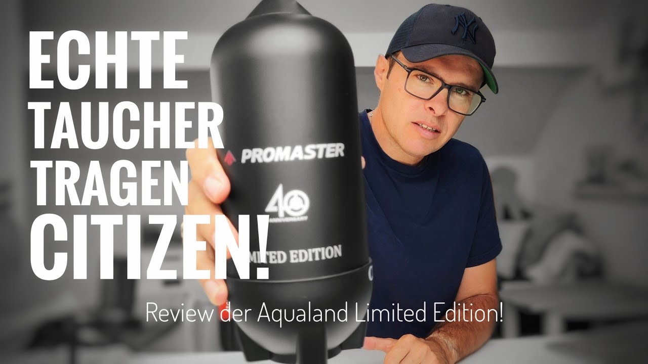 Goldene Zeiten? Citizen JP2008-06E Review – 40th Anniversary Aqualand Promaster Taucheruhr