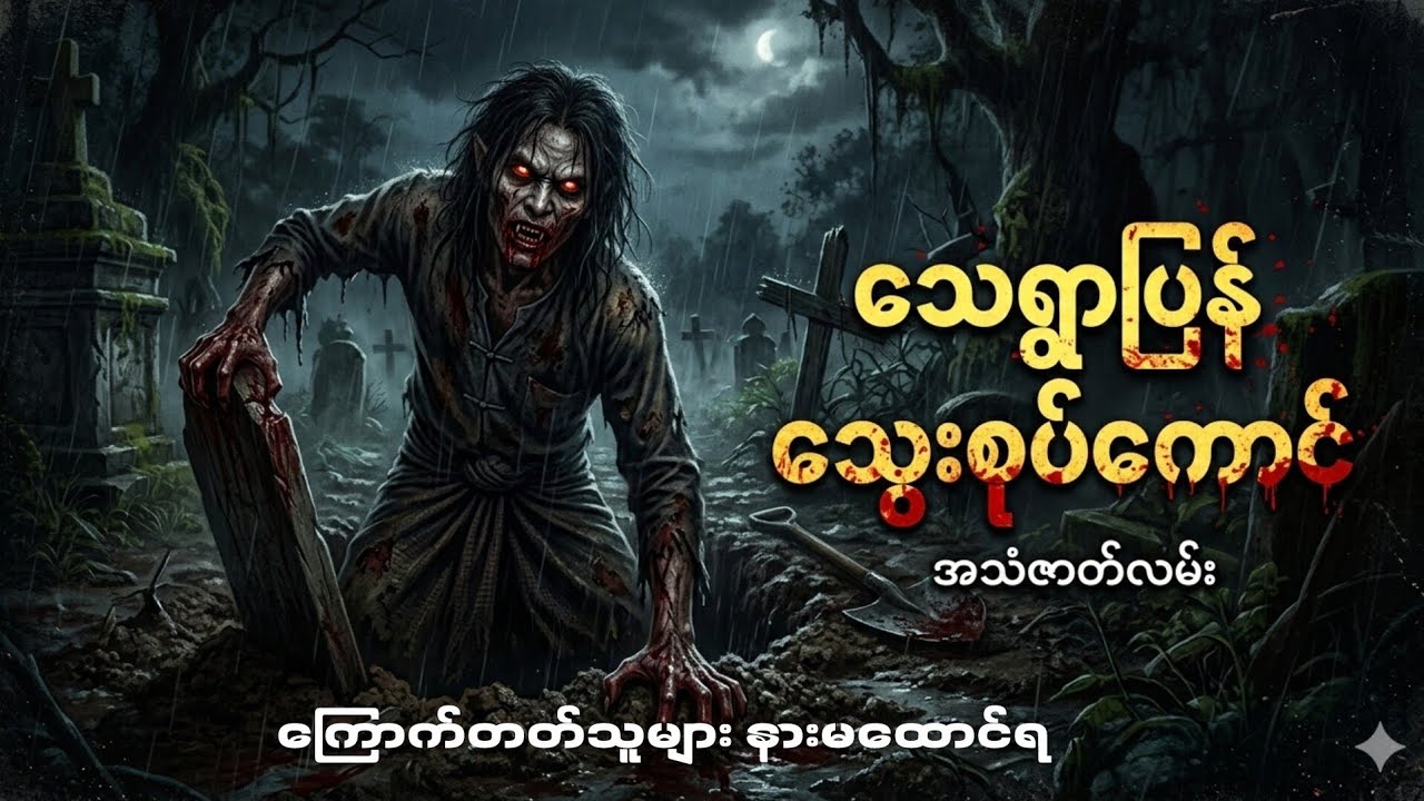 သေရွာပြန် သွေးစုပ်ကောင် #သရဲတစ္ဆေအသံဇာတ်လမ်း #horror #ghost