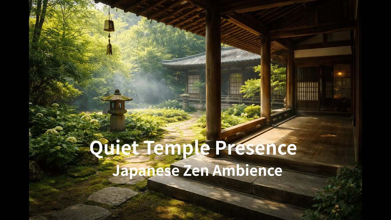 Quiet Temple Presence – Japanese Zen Ambience