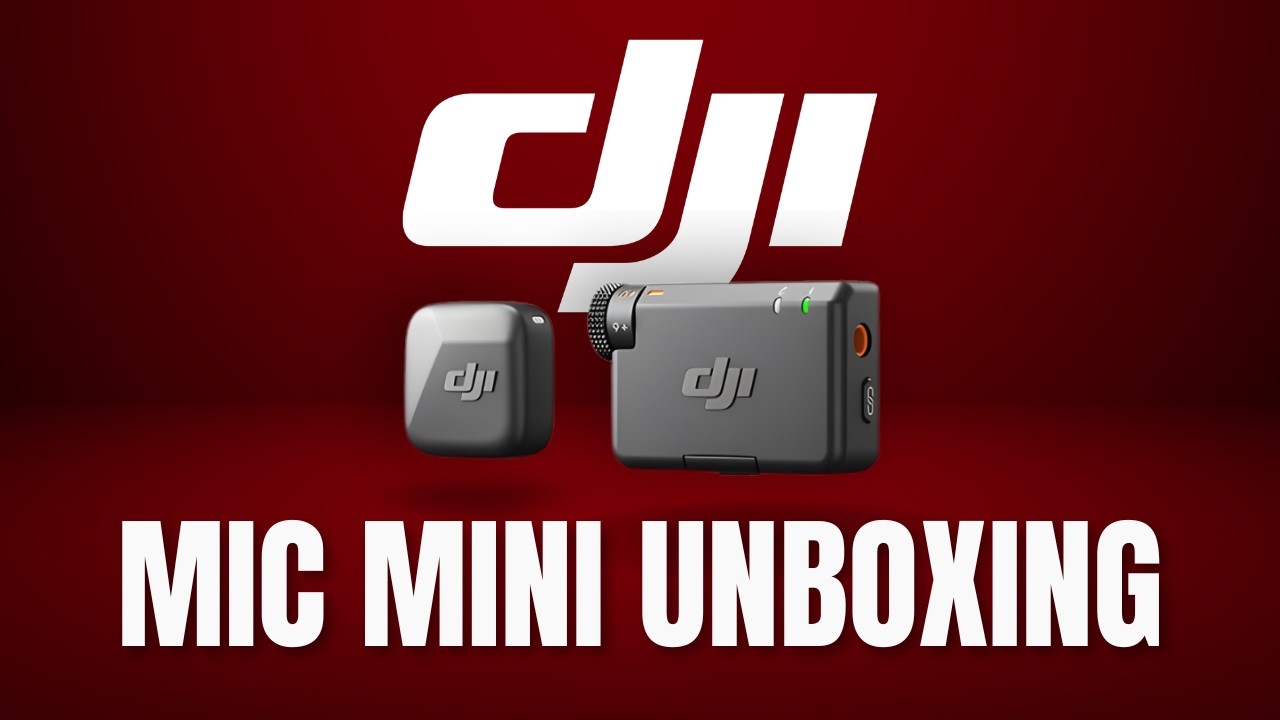 DJI Mic MIni Unboxing | Best Mic For Creators? | Under 6000 INR | Dhruv Raaj #unboxing #wirelessmic