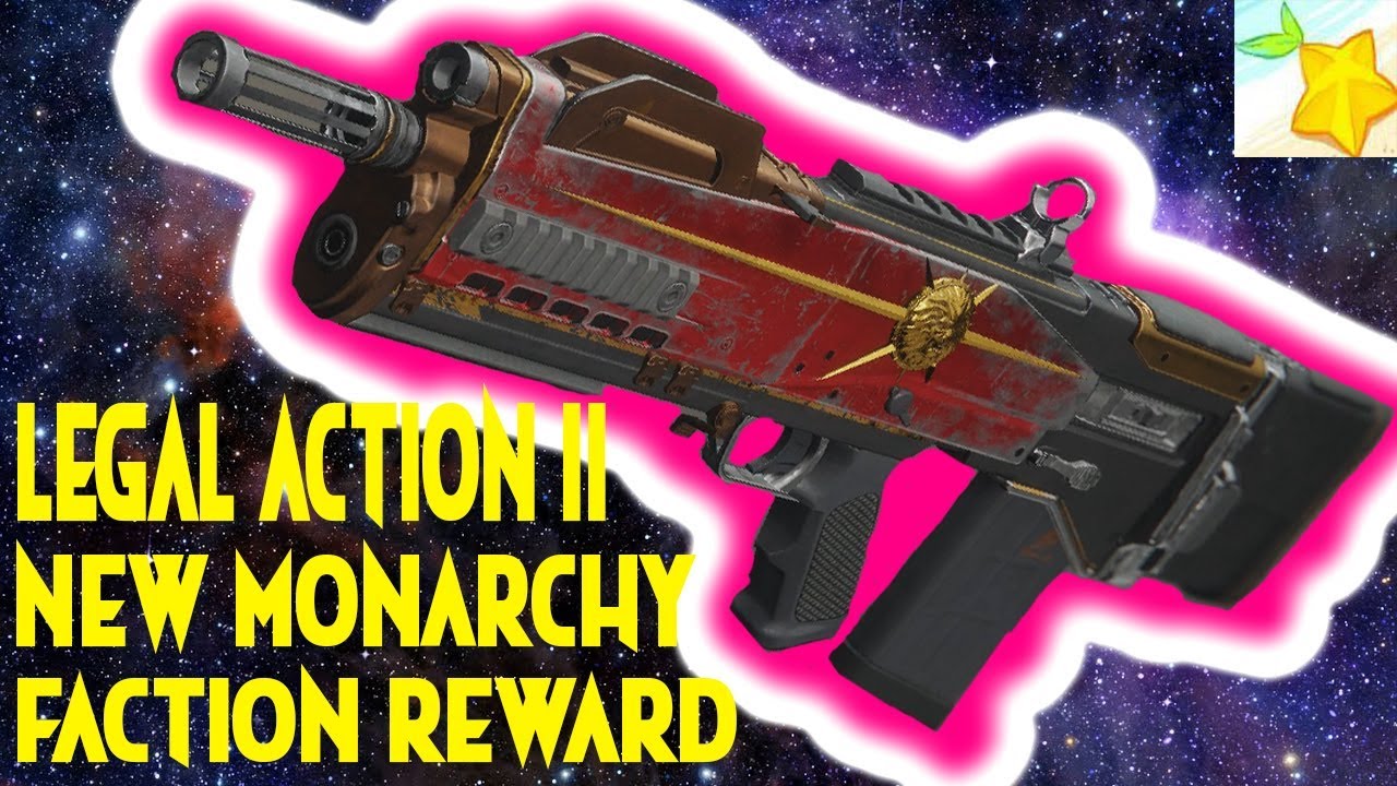 Destiny 2: LEGAL ACTION II faction reward review Feb 2018 - I've never been so wrong about re-skins
