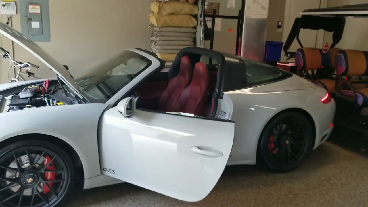 2019 Porsche 911 GTS How To Jumpstart