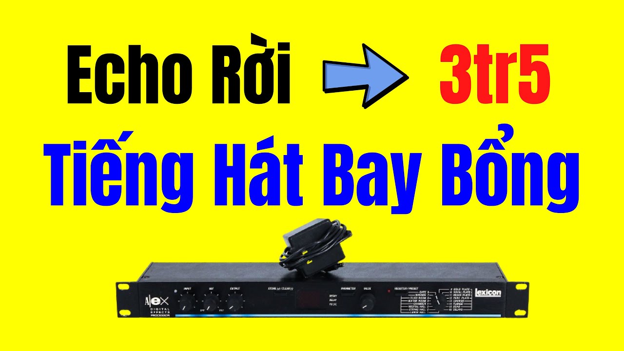 Echo Rời Cho Tiếng Hát Bay Bổng || Lexicon Alex Made in USA