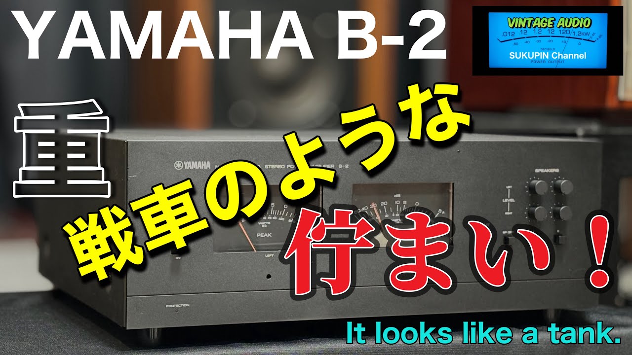 ■異様な黒い塊に魅了された・・　　YAMAHA B-2