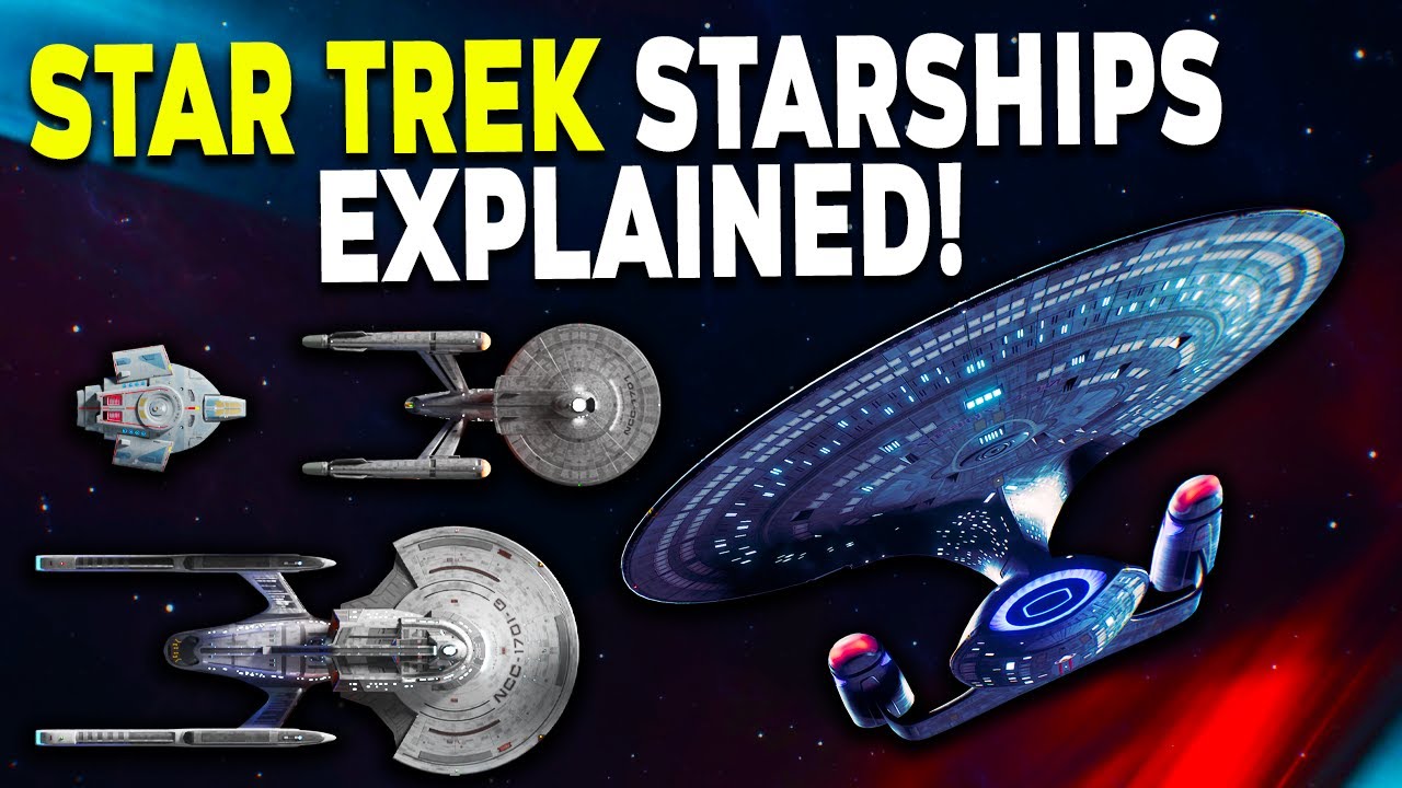 ONE HOUR Of STAR TREK Starships Lore! - Star Trek Explained