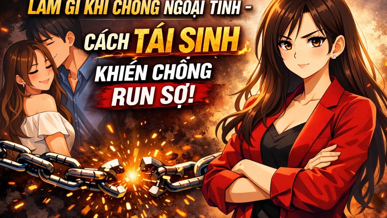 Làm gì khi chồng ngoại tình | cách tái sinh khiến chồng run sợ!