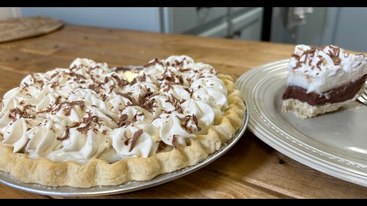 Chocolate Haupia Pie