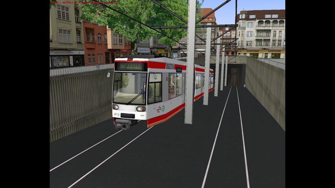 TRAMWAJ W OMSI POWRACA!!! Metropole Ruhr linia 107 (Omsi 2 odc.12)